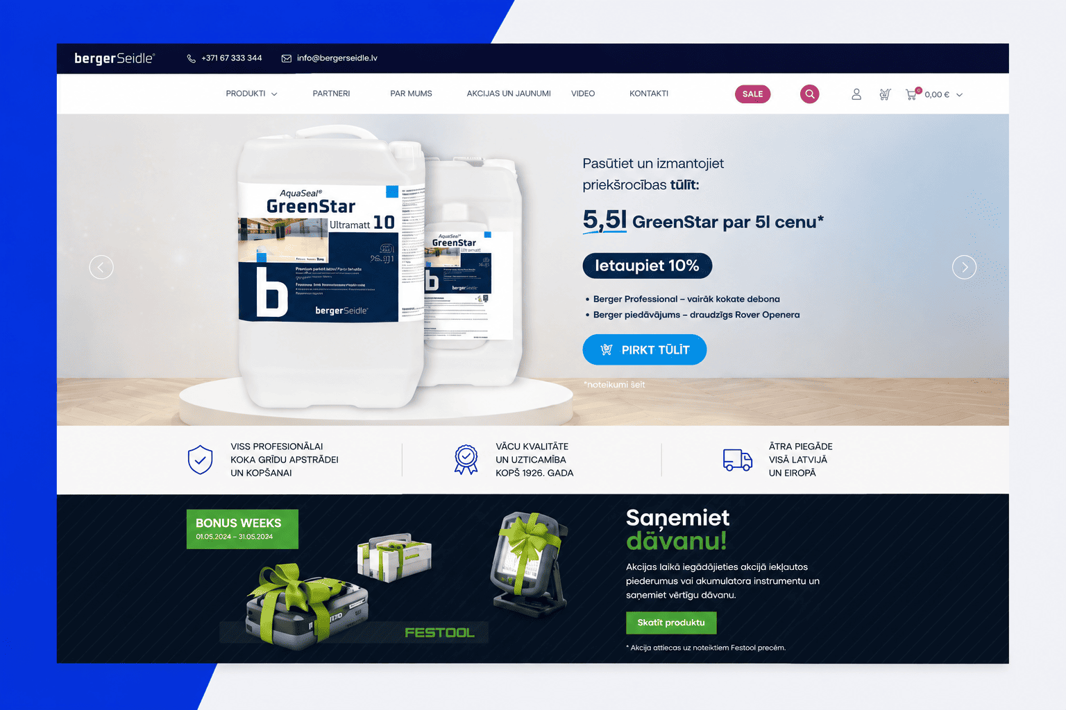 Abschliff Latvija — parketa un koka virsmu kopšanas veikals 1