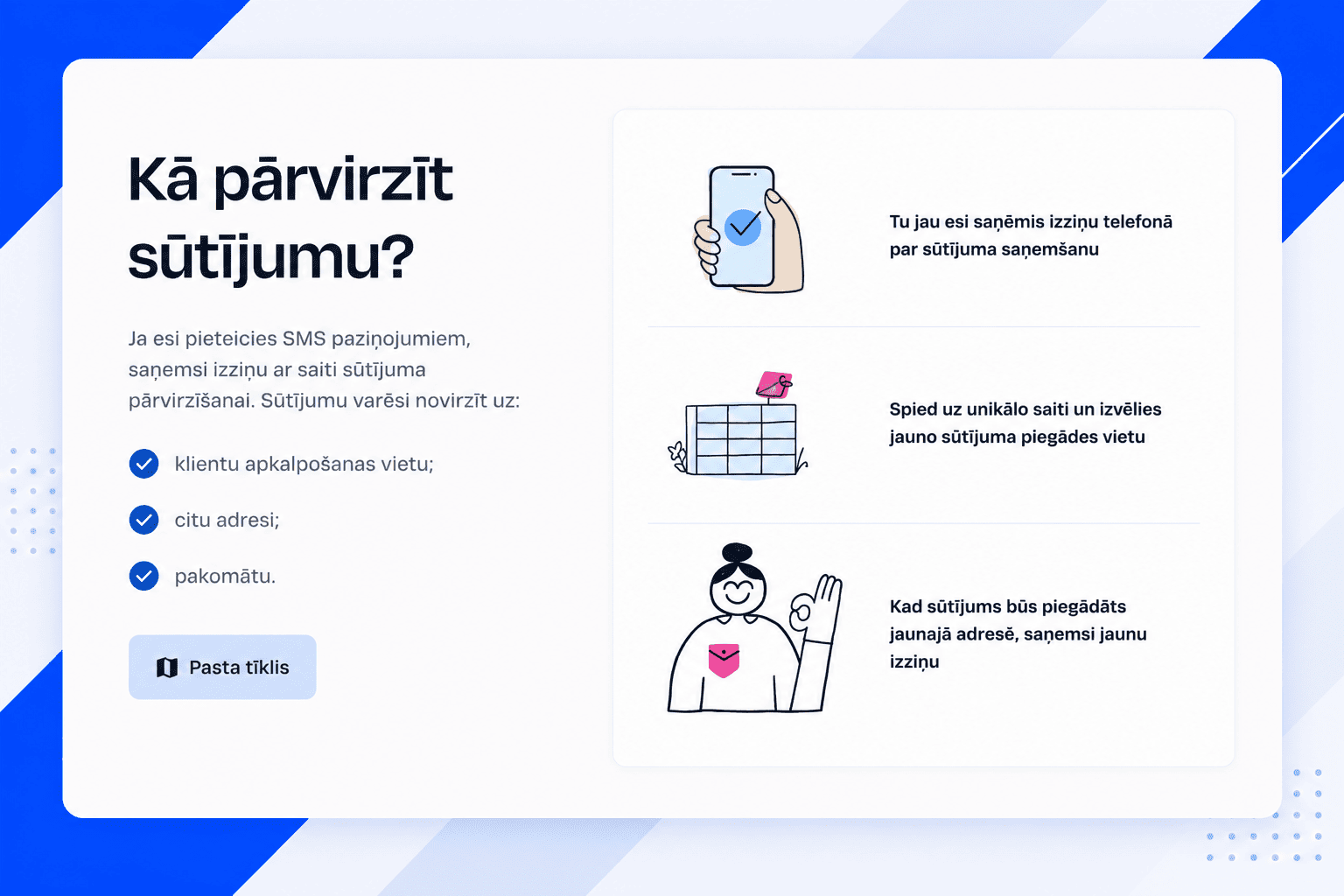 Latvijas Pasts — nacionālā pasta publiskais portāls 3