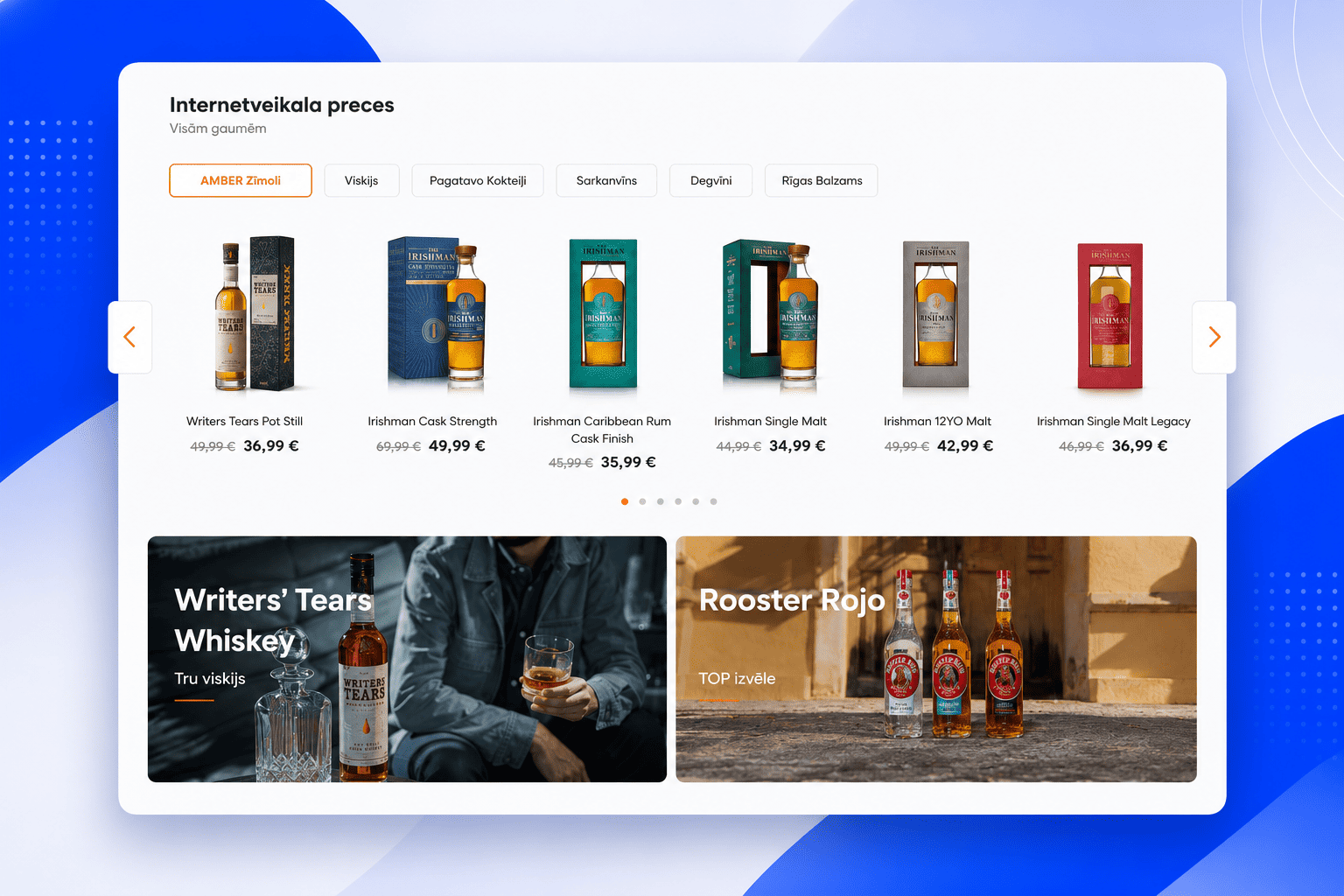LBveikali.lv — alkoholisko dzērienu internetveikals uz Magento 2
