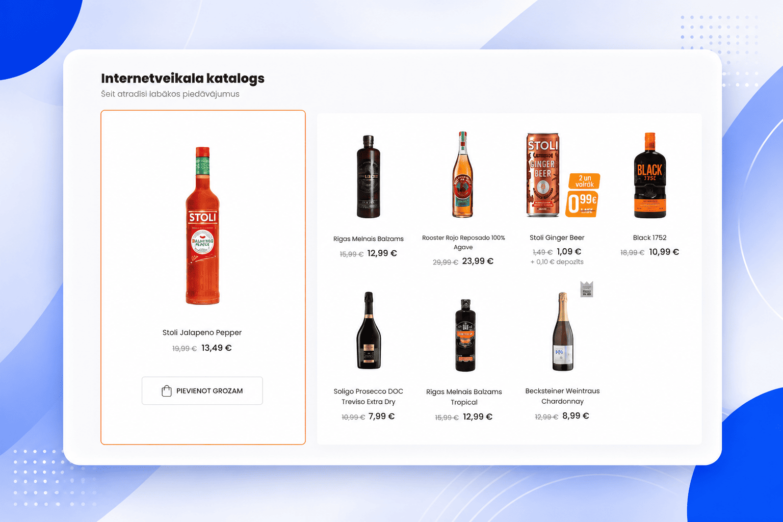 LBveikali.lv — alkoholisko dzērienu internetveikals uz Magento 3
