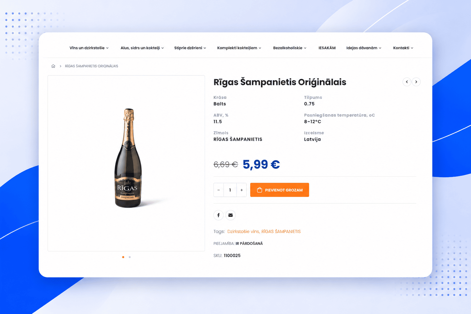 LBveikali.lv — alkoholisko dzērienu internetveikals uz Magento 4