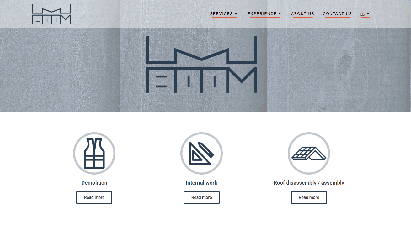 MBoom portfolio screenshot